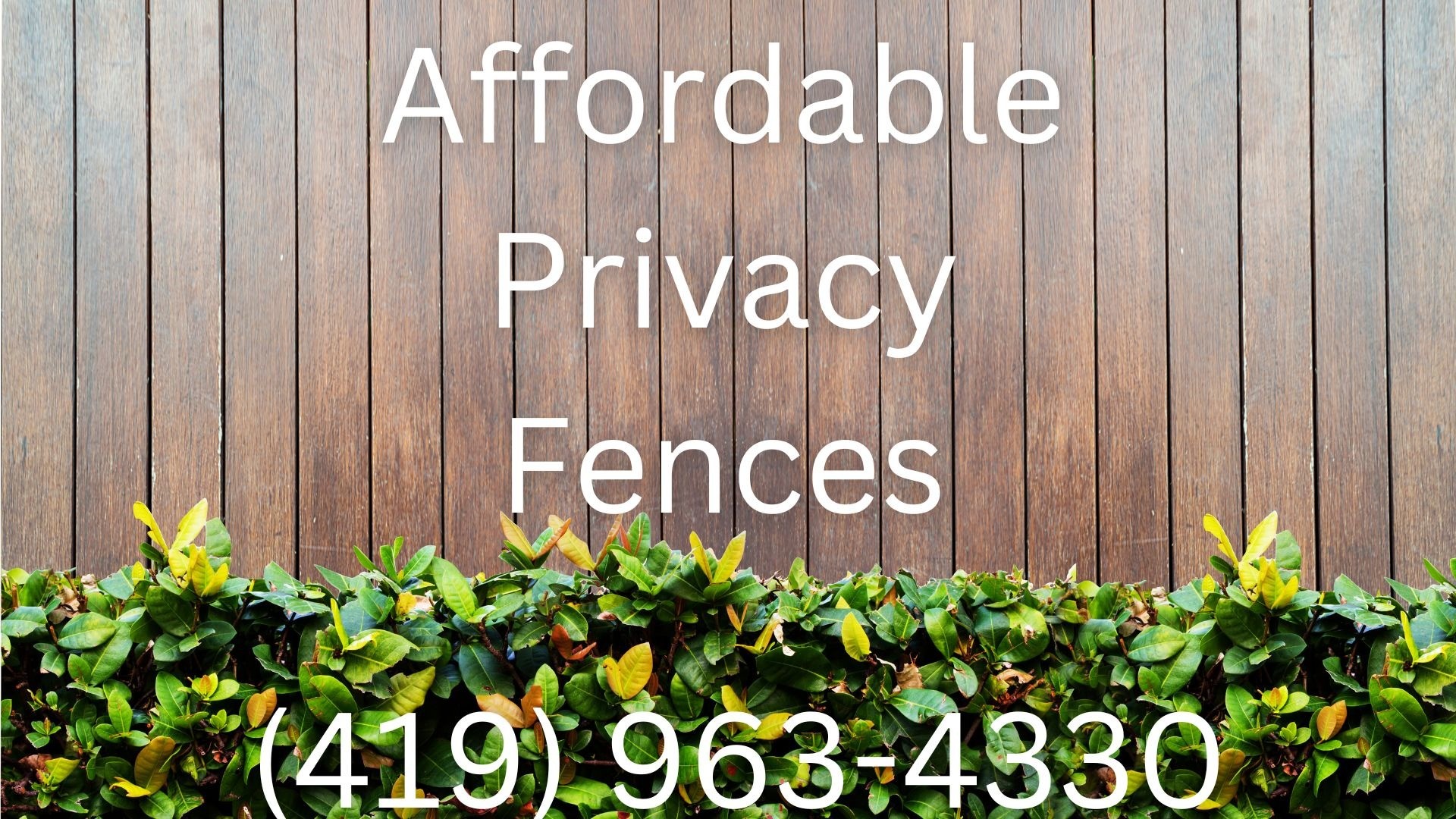 Fence Company in Rossford 