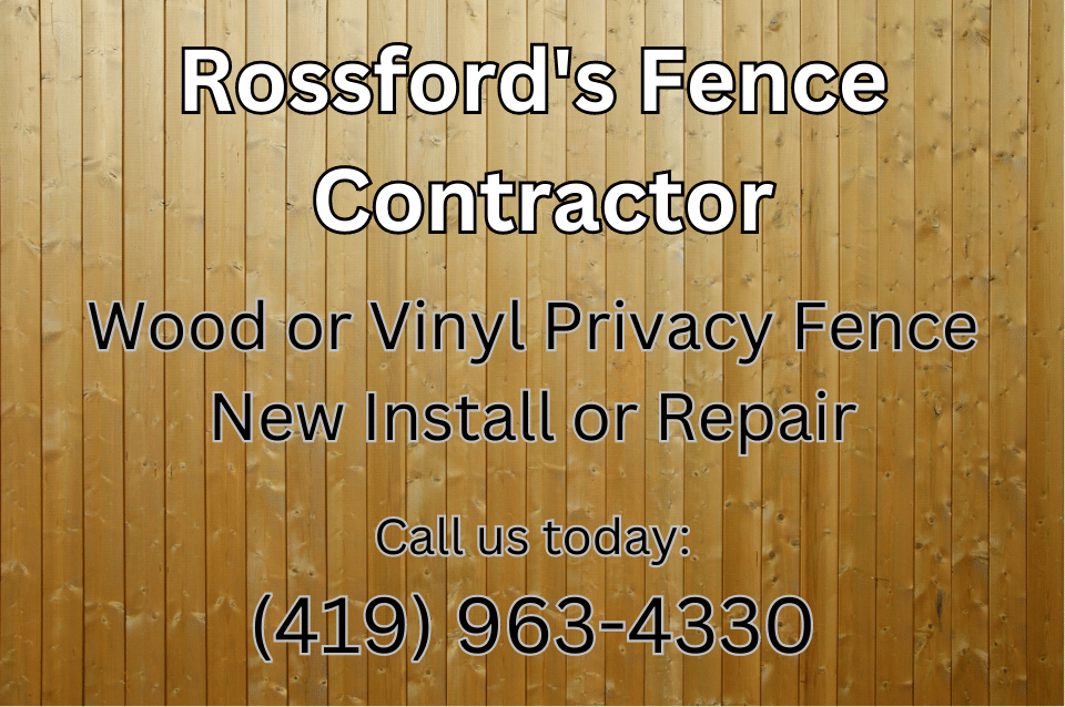 Fence Companies Rossford Oh